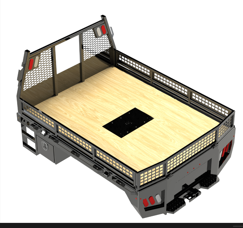 2026 Workhorse Flat bed 8'6 SRW Tapered bumper