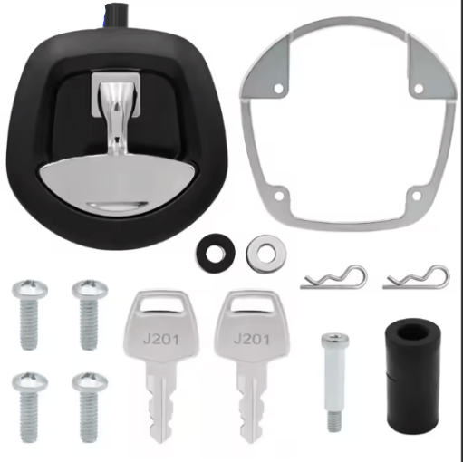 Black Whale tail latch