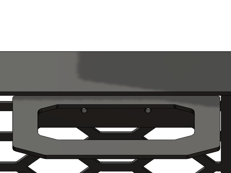 Shovel Mount (Large) (Hex Mesh)