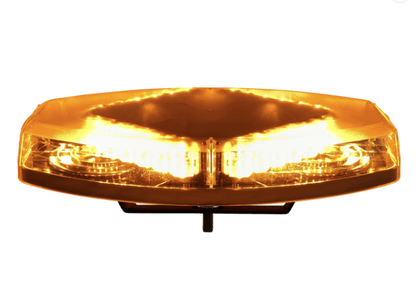 14" Amber LED Warning Light Bar - Single Bolt Mount