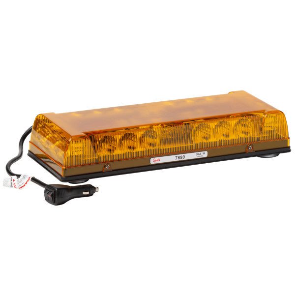 17" Low-Profile LED Mini Light Bar + aux