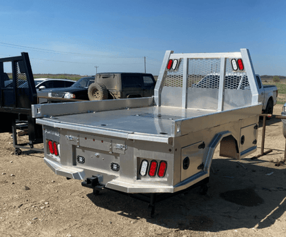 2026 Outlaw Skirted Sled Flat bed 8'6 SRW Bare aluminum (call for pricing)