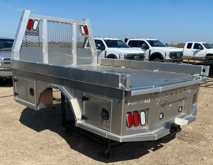 2026 Outlaw Skirted Sled Flat bed 8'6 SRW Bare aluminum (call for pricing)