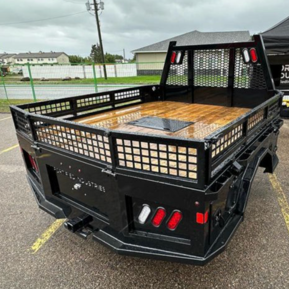 2023 Outlaw Skirted (Wood Top) Flat Bed 8'6" DRW (Show Model: Available Aug 1 2023)