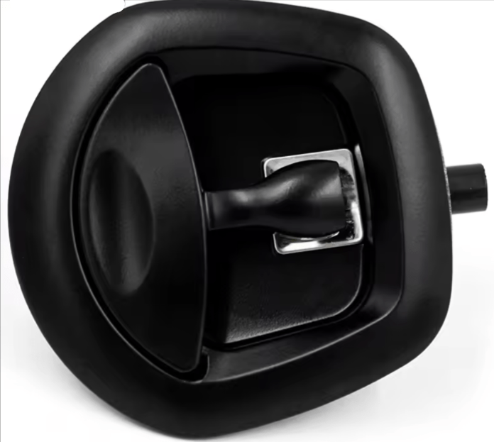 Black Whale tail latch