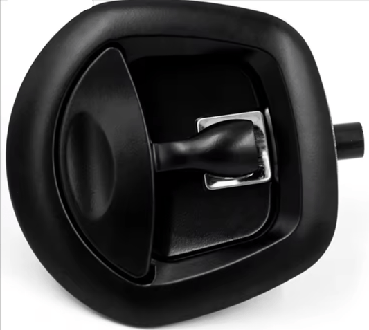 Black Whale tail latch