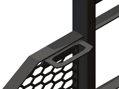 Shovel Mount (Large) (Hex Mesh)